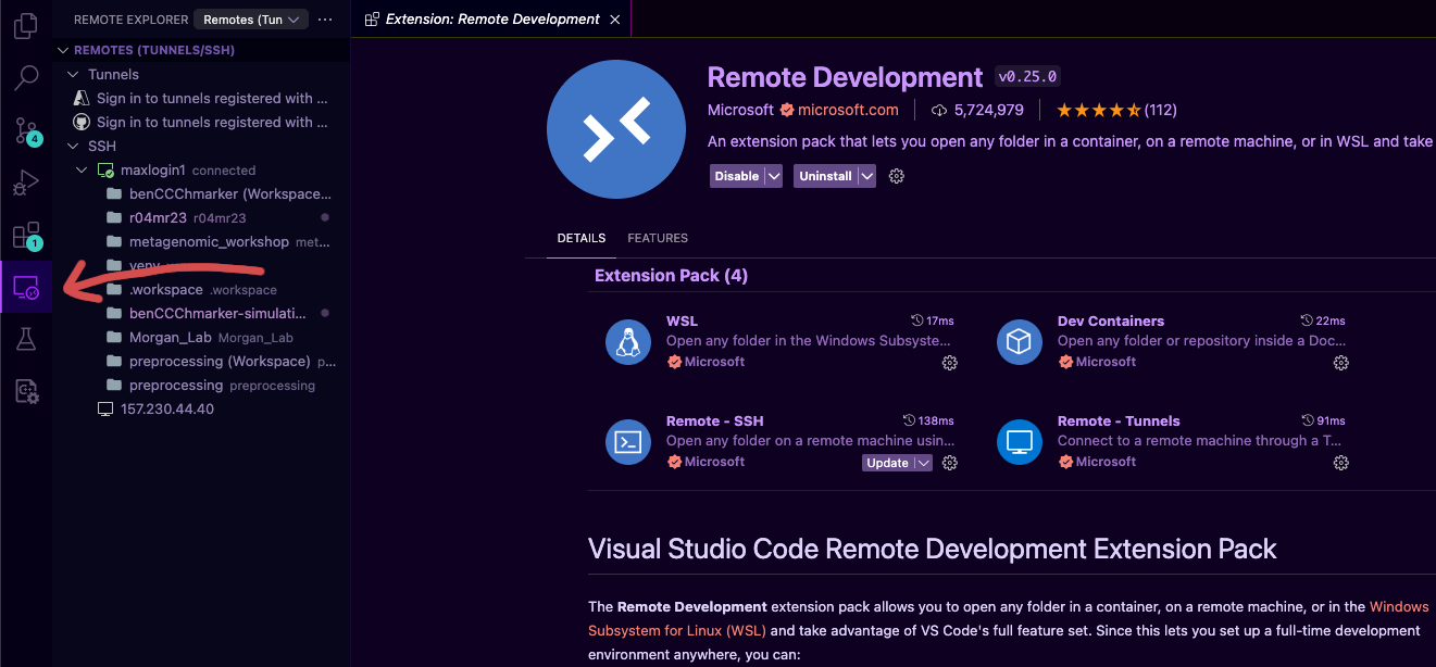 Remote development icon